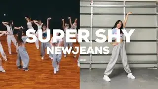 NewJeans - ‘Super Shy’ Dance Cover (Mirrored + Comparison Ver.) | joy.pawppin