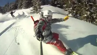 Go Pro HD Snowboarding- Jan 3rd 2011 Amazing Powder Day