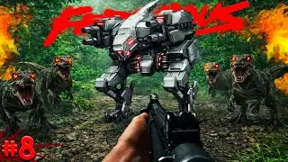 UN ROBOT GIGANTE PARA DESTRUIR HUMANOS Y DINOSAURIOS | #8 | FEROCIOUS