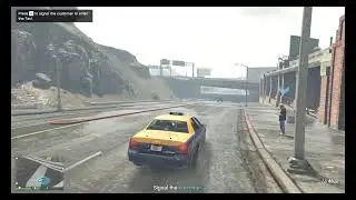 Earning Money by Driving Taxi 🚕💰  GTA 5 Online