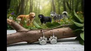 Beautiful Paw Earrings
