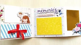 scrapbook for beginners | scrapbook tutorial | how to make a scrapbook | scrabook for birthday