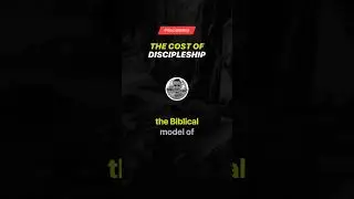 The COST of Discipleship #discipleship