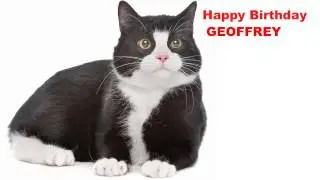Geoffrey  Cats Gatos - Happy Birthday