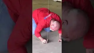 What is he doing??