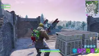 Fortnite snipe out of a plane