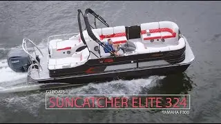 We tested the SunCatcher Elite 324 pontoon | 2023 G3 Boats review