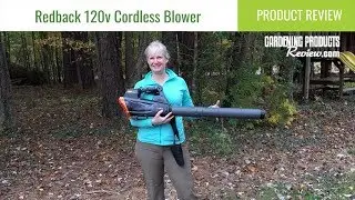 Redback 120v Cordless Blower Review | The Gardening Products Review