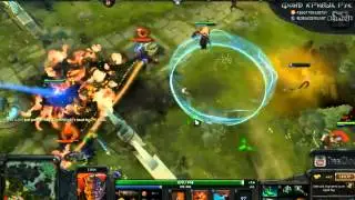 Dread игра против Dendi и Помидора( вот так вот)