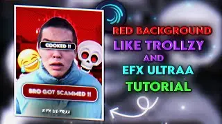 TROLLZY RED BACKGROUND TUTORIAL FOR 10K SUBS 😋😍 || #fyp #shortsfeed #trollface #skulledit #tutorial