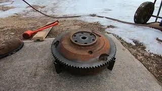 Caterpillar D2 #5J1113 Diesel Engine Assembly Ep.33: Battling The Flywheel & Ring Gear