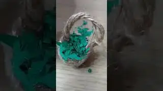 diy basket with bottle cap#creative corner#diy#crafts #shorts