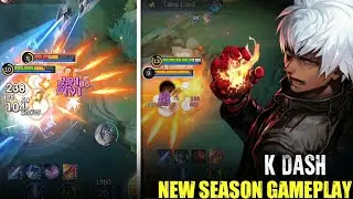 Gusion K Dash New Season Best Combo Gameplay- Mobile legend