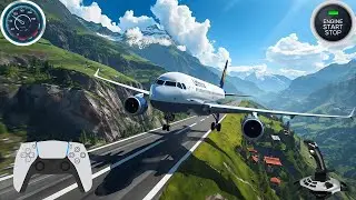 ✈️ Extreme Plane Landing Challenge | Large Aircraft on Small Runway Gameplay 2025 🛬