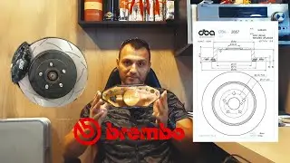Установка задних тормозов Brembo Gold на Субару НЕ STI + порошковая покраска. СУБАРУ НА КОМПРЕССОРЕ.