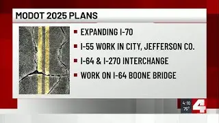 MoDOT announces 2025 construction projects for St. Louis area