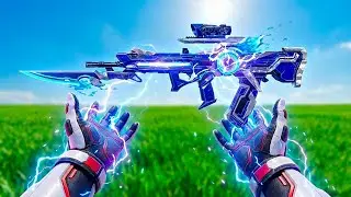 FREE QBZ ETERNAL vs 4 Players 👑 | iPhone 8 PLUS 45 FPS - Blood Strike
