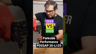 Parkside Performance PDSSAP 20-LI D3(New vs Old) #shorts