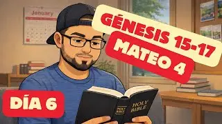 Día 6 - Génesis 15-17 y Mateo 4 - BIBLIA EN UN AÑO NBLA
