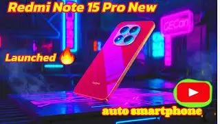 Redmi Note 15 Pro New Colors Launched 🔥 Cherry Red & Mocha Brown | Full Review 2026 |AUTO SMARTPHONE