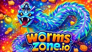 This WormsZone Snake Is INSANE 😱🐍 | wormszone.io Gameplay