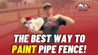 Лучший способ покрасить трубный забор &mdash; Seven Peaks Fence And Barn