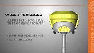 GeoMax Zenith35 TAG - Tilt & Go GNSS Receiver