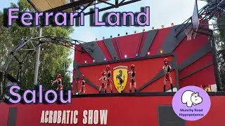 The Ferrari Land AMAZING Acrobatic Show 🏎️