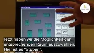 EUCASOFT Kassensystem. &Auml;nderung/Programmierung von Tischnummern und Anordnungen.