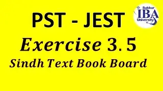 Sindh Teaching Jobs Test Preparation 2020 | Mathematics Question Ex 3.4 For PST, JST , HST Part 3