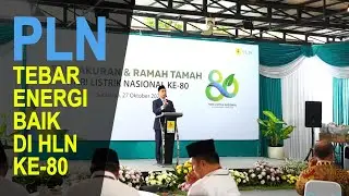 PLN TEBAR ENERGI BAIK DI HLN KE 80
