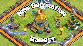How I Got New Decoration Super Deco Mocha Machine during Hammer Jam in Clash of Clans