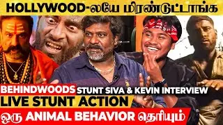 Mass Fight Scenes-க்கு பின்னாடி இவ்வளவு விஷயம் இருக்கா | Stunt Siva & Kevin Exclusive Interview