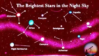 The 5 Brightest Stars in the Night Sky