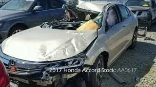 2017 Honda Accord LX Parts Car AA0617