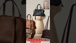 Women's Retro Casual Large Capacity Genuine Leather Portable l AR Enterprises Leather Industry Knp