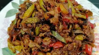 SARDIN MACKEREL GORENG KERING / SPICY FRIED MACKEREL  PERMINTAAN RAMAI.