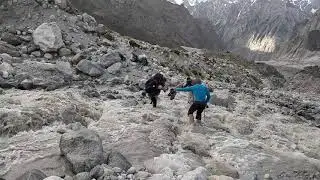 River crossing Karakoram