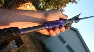 Custom Rod Building Acrylic Handle and Eva hybrid Phenix Blank Ca Delta Punching Special XXH