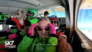 Tandem Skydive Salto de Paraquedas Algarve Claire