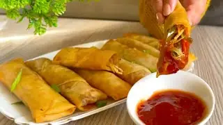 Ramadan Recipes 2026 | Crispy Chicken Tikka Spring Roll Recipe | New Iftar Recipe | Ramzan Recipes 