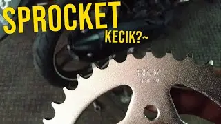 JANGAN PAKAI SPROCKET KECIL! - YAMAHA LC135
