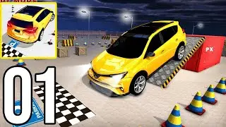 Prado Car Simulation - Reverse Car Parking Game - Gameplay Walkthrough Part 1 (iOS, Android)