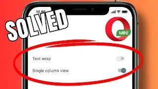 How to add Opera Mini tabs to the home screen