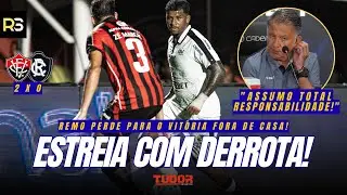 🚨🦁 Remo PERDE para o Vitória por 2 a 0 e derrota revela PROBLEMAS que precisam ser corrigidos!
