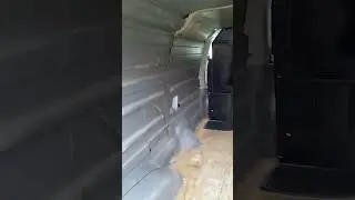 van with big 55 Tv