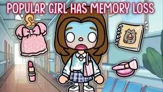 Popular Girl Gets *MEMORY LOSS* 🧠 || *WITH VOICE* 🎙️|| Toca Boca TikTok Roleplay 🩵🌈