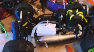 Hyper 7 fuel tank replacement and cooler install