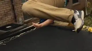OMG!!! must watch kid breaks his arm on my trampoline