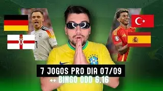 PALPITES E APOSTAS DE FUTEBOL PARA HOJE 07 09 2025 + BILHETE PRONTO (DOMINGO)